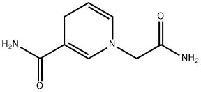 1-(2-氨基-2-氧代乙基)-1,4-二氢吡啶-3-甲酰胺 结构式
