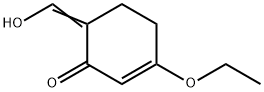 2-Cyclohexen-1-one,3-ethoxy-6-(hydroxymethylene)-(7CI,9CI) Structure