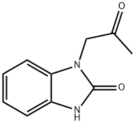 2H-Benzimidazol-2-one,1,3-dihydro-1-(2-oxopropyl)-(9CI),64928-98-9,结构式