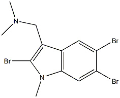 64945-29-5 N,N,1-Trimethyl-2,5,6-tribromo-1H-indole-3-methanamine