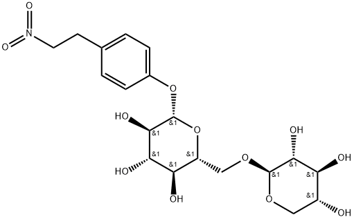 Thalictricoside 化学構造式