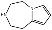 1H-Pyrrolo[1,2-d][1,4]diazepine,2,3,4,5-tetrahydro-(9CI) 结构式