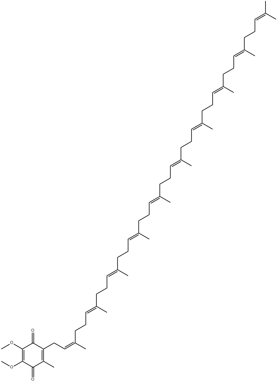 UBidecarenone Impurity 2(Coenzyme Q10) 化学構造式