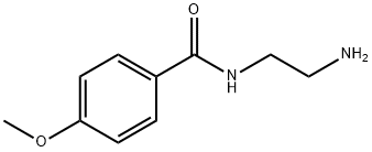 N-(2-aminoethyl)-4-methoxybenzamide Struktur