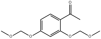 Ethanone, 1-[2,4-bis(methoxymethoxy)phenyl]- Structure