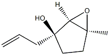 6-Oxabicyclo[3.1.0]hexan-2-ol, 5-methyl-2-(2-propenyl)-, (1R,2S,5S)-rel- (9CI),651706-37-5,结构式