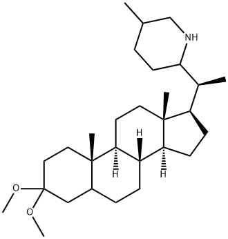 (22ξ,25ξ)-3,3-Dimethoxy-16,28-secosolanidane|