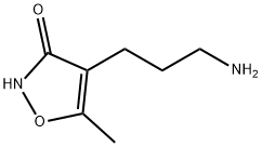 3(2H)-Isoxazolone,4-(3-aminopropyl)-5-methyl-(9CI) Structure