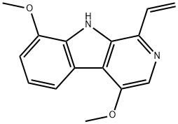 Dehydrocrenatidine 化学構造式