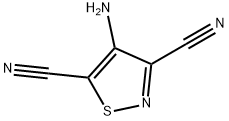 3,5-Isothiazoledicarbonitrile,4-amino-(9CI) Structure