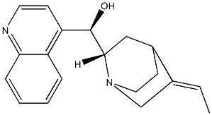 (8S,9R)-3-Dehydro-11-hydrocinchonan-9-ol,6536-33-0,结构式