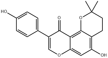 3,4-二氢-5-羟基-9-(4-羟基苯基)-2,2-二甲基-2H,10H-苯并[1,2-B:3,4-B]二吡喃-10-