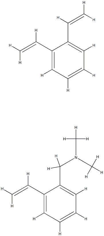 Benzenemethanamine, ar-ethenyl-N,N-dimethyl-, polymer with diethenylbe nzene