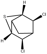 4-Thiatricyclo[3.2.1.03,6]octane,2,8-dichloro-,stereoisomer(9CI) 化学構造式