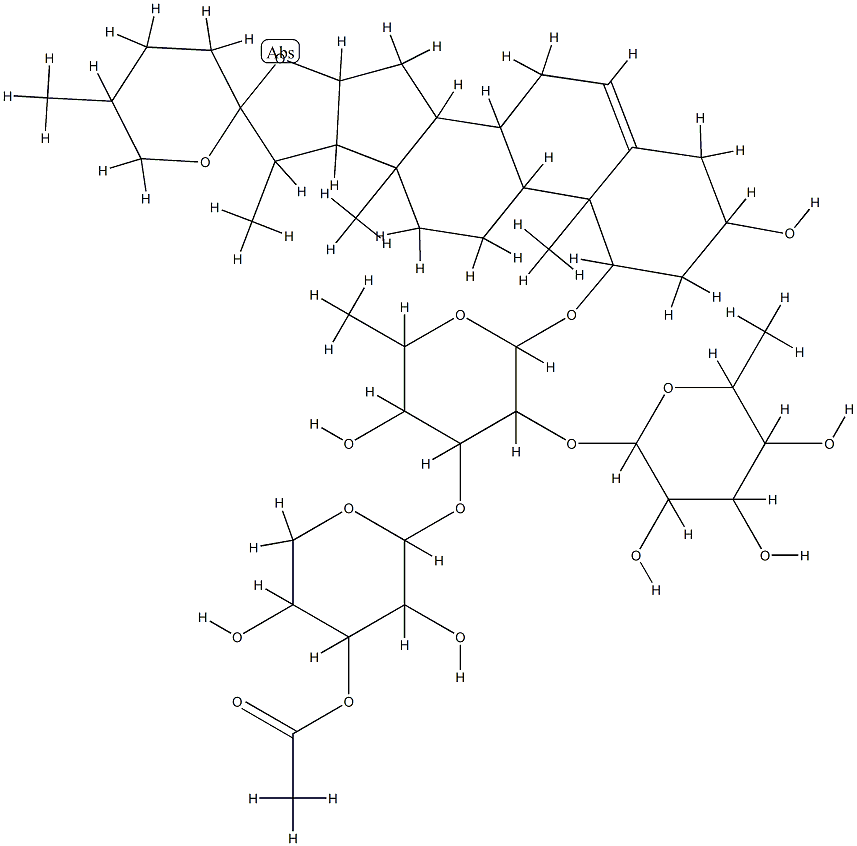 麦冬二氢高异黄酮C,65586-25-6,结构式