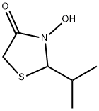 4-Thiazolidinone,3-hydroxy-2-(1-methylethyl)-(9CI) Struktur