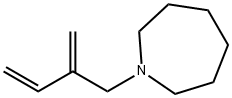 1H-Azepine,hexahydro-1-(2-methylene-3-butenyl)-(9CI) Structure