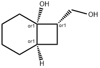 Bicyclo[4.2.0]octane-7-methanol, 6-hydroxy-, (1R,6S,7S)-rel- (9CI) 化学構造式
