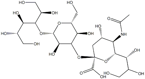 neuramin lactitol 化学構造式