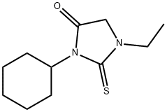 4-Imidazolidinone,3-cyclohexyl-1-ethyl-2-thioxo-(9CI)|
