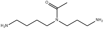 N(4)-acetylspermidine Structure