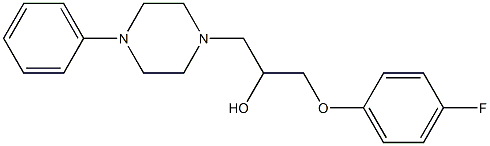 α-[(4-Fluorophenoxy)methyl]-4-phenyl-1-piperazineethanol|