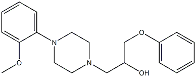 66307-56-0 α-(Phenoxymethyl)-4-(2-methoxyphenyl)-1-piperazineethanol