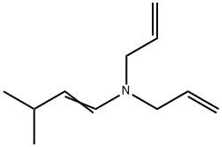 1-Buten-1-amine,3-methyl-N,N-di-2-propenyl-(9CI),663154-27-6,结构式