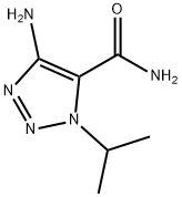 1H-1,2,3-Triazole-5-carboxamide,4-amino-1-(1-methylethyl)-(9CI) Structure