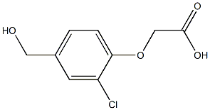 [2-chloro-4-(hydroxymethyl)phenoxy]acetic acid|