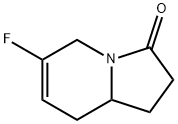 3(2H)-Indolizinone,6-fluoro-1,5,8,8a-tetrahydro-(9CI) Struktur