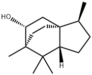 (3S,7aα)-Octahydro-3,6,7,7-tetramethyl-3aβ,6β-ethano-3aH-inden-5β-ol 结构式