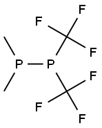 Diphosphine, 1,1-dimethyl-2,2-bis(trifluoromethyl)- Structure