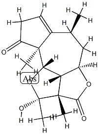 66607-74-7 (2S)-2a,4aα,5,6,8,9a,9bβ,9cβ-Octahydro-2α-hydroxy-2,2aβ,6β,9aα-tetramethyl-2H-1,4-dioxadicyclopent[cd,f]azulene-3,9-dione