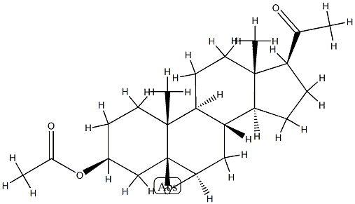 5β,6β-에폭시-20-옥소프레그난-3β-올아세테이트