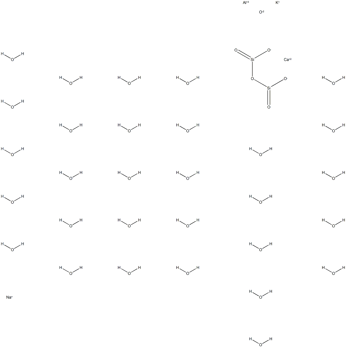 Erionite,66733-21-9,结构式