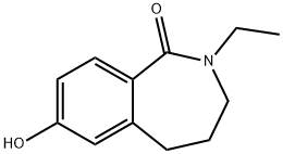 1H-2-Benzazepin-1-one,2-ethyl-2,3,4,5-tetrahydro-7-hydroxy-(9CI),667399-04-4,结构式