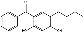 (5-butyl-2,4-dihydroxyphenyl)(phenyl)methanone Structure