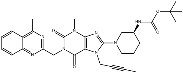 Linagliptin Impurity S Struktur