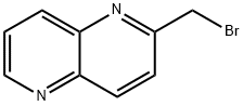 1,5-Naphthyridine,2-(bromomethyl)-(9CI),668276-28-6,结构式