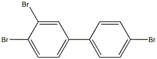 3,4,4'-Tribromobiphenyl Structure