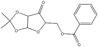 5-O-Benzoyl-1,2-O-isopropylidene-alpha-D-erythro-pent-3-ulofuranose