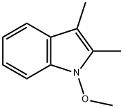 1H-Indole,1-methoxy-2,3-dimethyl-(9CI) Struktur