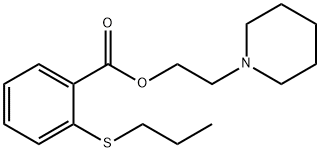 2-Piperidinoethyl=o-(propylthio)benzoate|