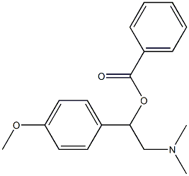 67032-36-4 2-(Dimethylamino)-1-(p-methoxyphenyl)ethyl=benzoate