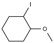 1α-メトキシ-2β-ヨードシクロヘキサン 化学構造式