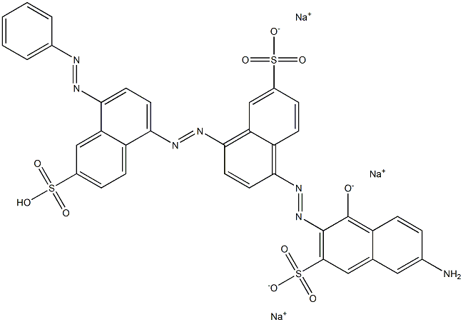 C.I.直接蓝72 结构式