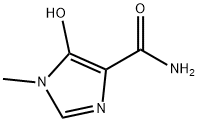 1H-Imidazole-4-carboxamide,5-hydroxy-1-methyl-(9CI) 化学構造式