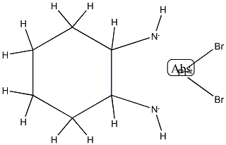 Platinum, dibromo(1,2-cyclohexanediamine-N,N')-,(sp-4-2), (1R-trans)- Structure