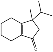 1H-Inden-1-one,2,3,4,5,6,7-hexahydro-3-methyl-3-(1-methylethyl)-(9CI) Structure